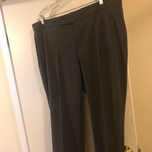 Grey wool RL dress pants. 18W